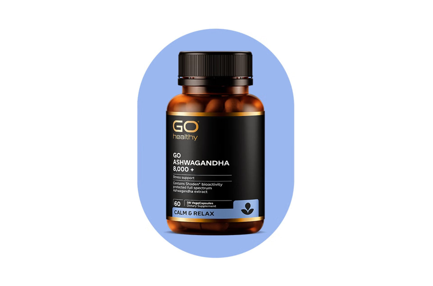 GO ASHWAGANDHA 8,000 +60 CAPS