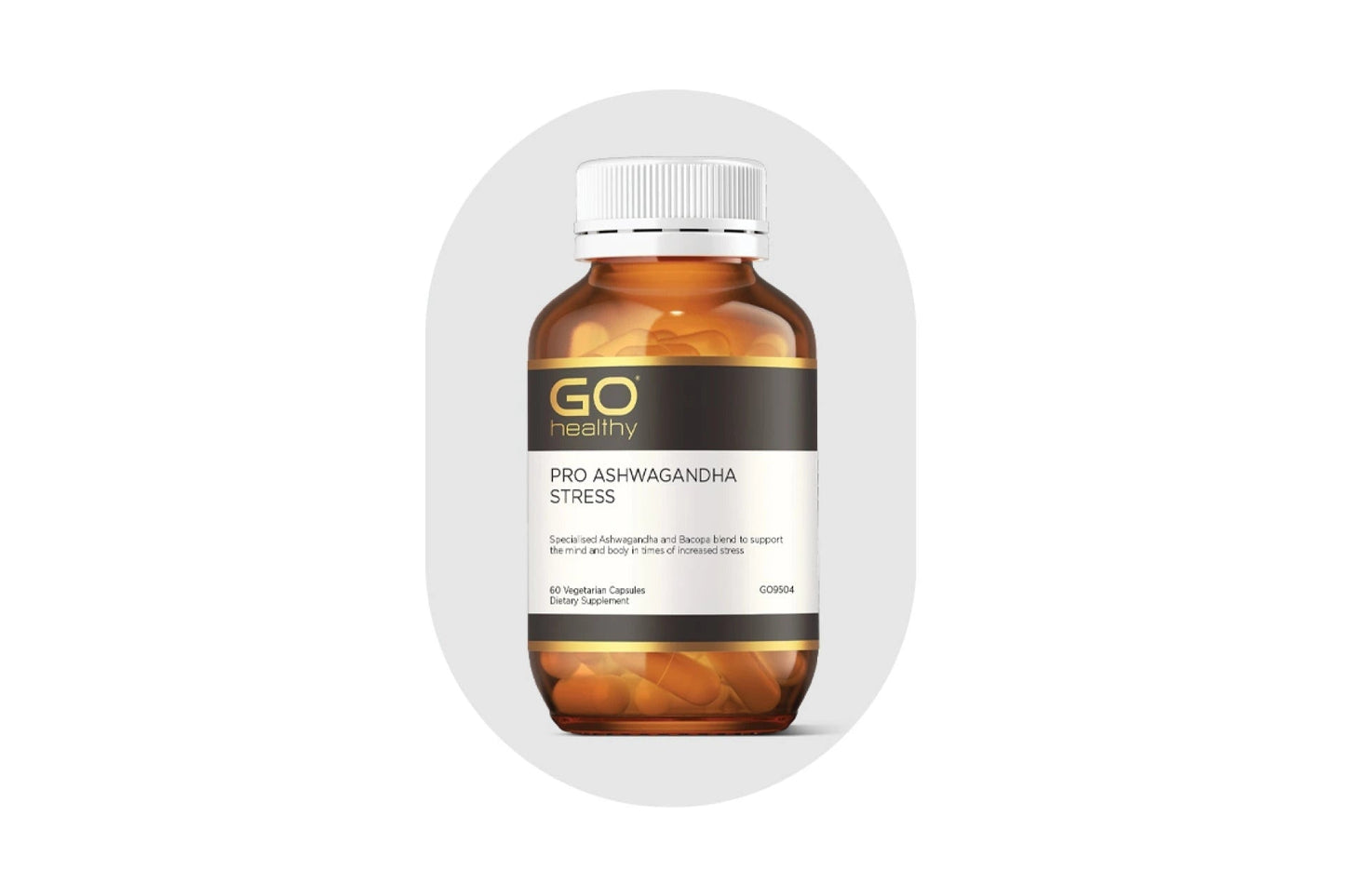 GO PRO ASHWAGANDHA STRESS 60 CAPS