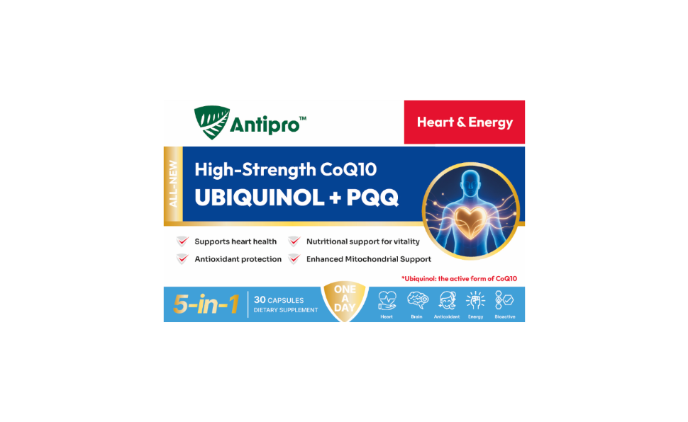 UBIQUINOL High-Strength CoQ10 +PQQ