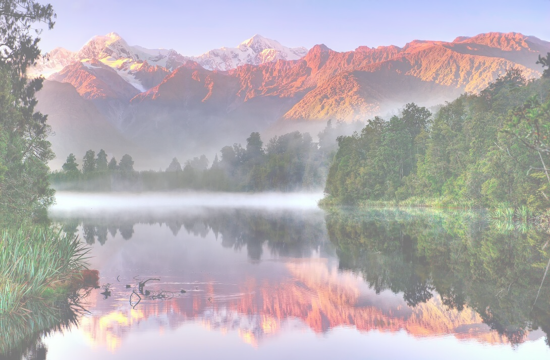 Beautiful New Zealand landscape