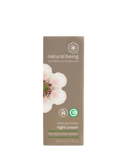 Mānuka Honey Night Cream | Natural Being | Oily/Normal Skin