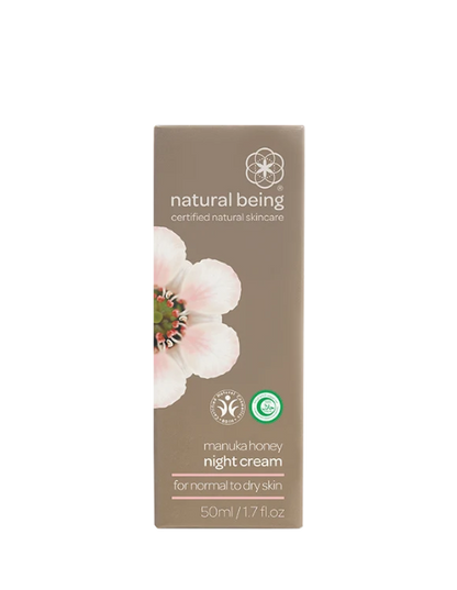 Mānuka Honey Night Cream | Natural Being | Normal/Dry Skin