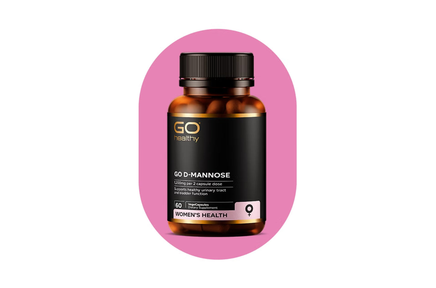 GO D-MANNOSE   60 CAPS