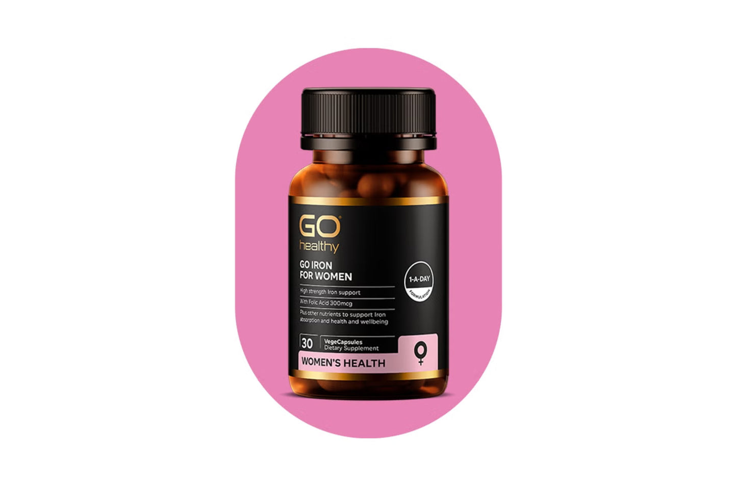 GO IRON FOR WOMEN 30 CAPS