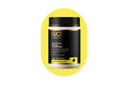 GO FISH OIL 1,500mg ODOURLESS 210 CAPS