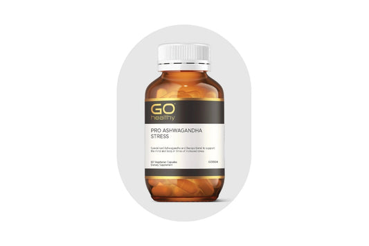 GO PRO ASHWAGANDHA STRESS  60 CAPS
